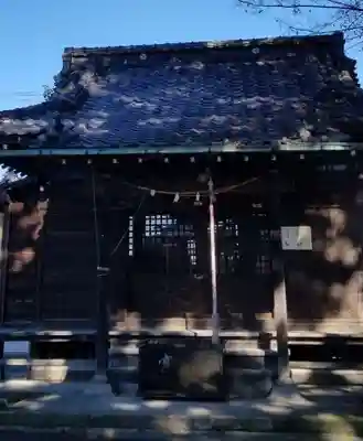 女體神社の本殿・本堂