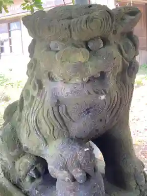 龍口明神社（元宮）の狛犬