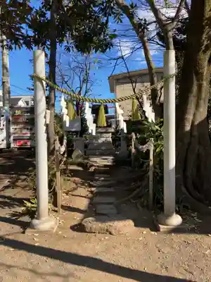 所澤神明社の末社・摂社