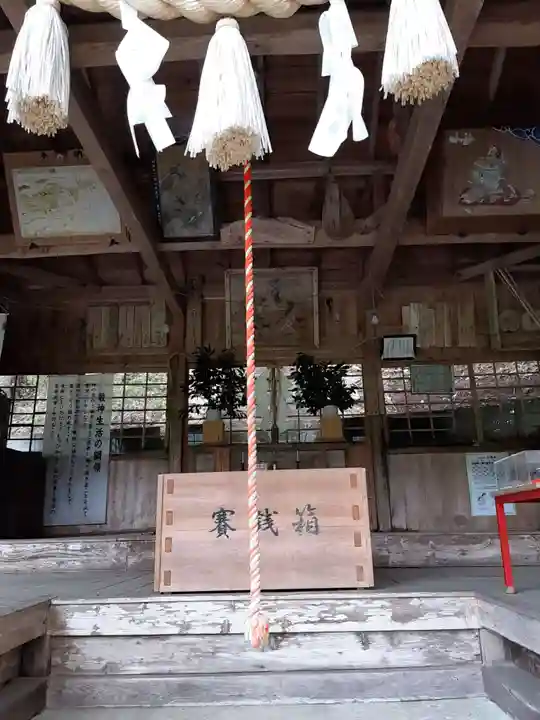 湯の山神社の本殿・本堂