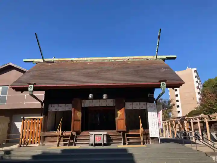 鶴見神社の本殿・本堂