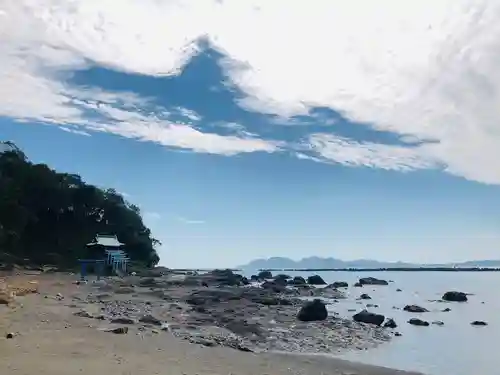 港神社の景色