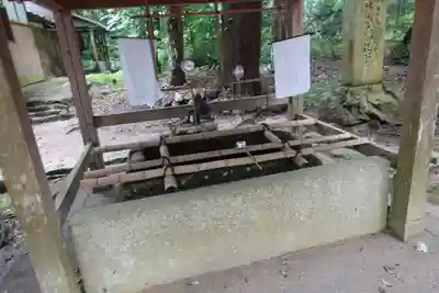 比良天満宮・樹下神社の手水舎