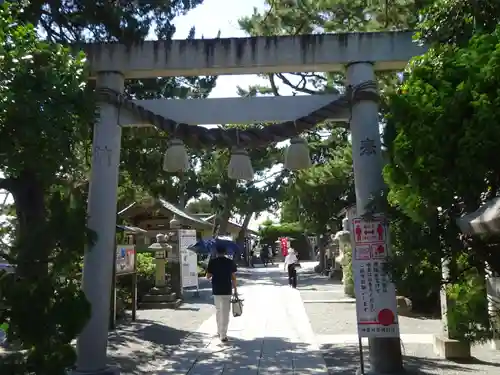 森戸大明神（森戸神社）の鳥居