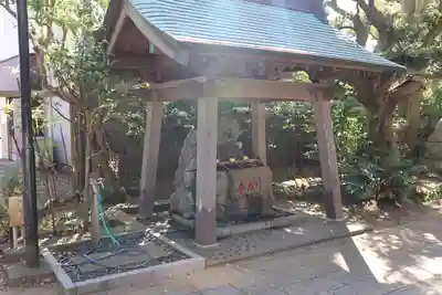 銚港神社の手水舎
