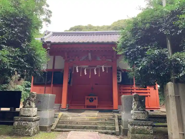 成東八幡神社の本殿・本堂