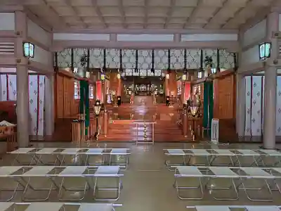 北海道護國神社の本殿・本堂