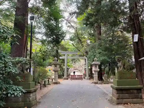 岩槻久伊豆神社の鳥居