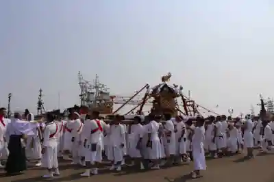 釧路一之宮 厳島神社のお祭り