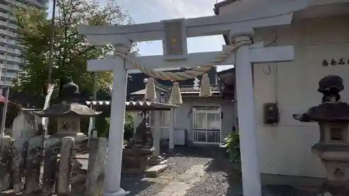 晴門田神社の鳥居