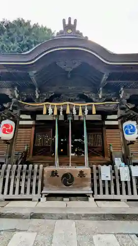 滝野川八幡神社の本殿・本堂