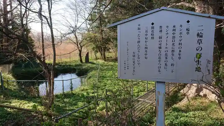 野木神社の庭園
