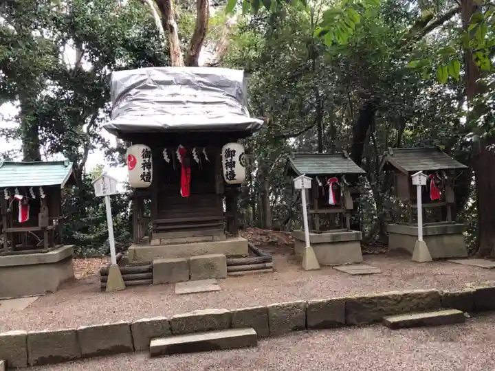 馬路石邊神社の末社・摂社