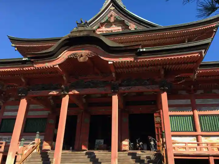 甲斐善光寺の本殿・本堂