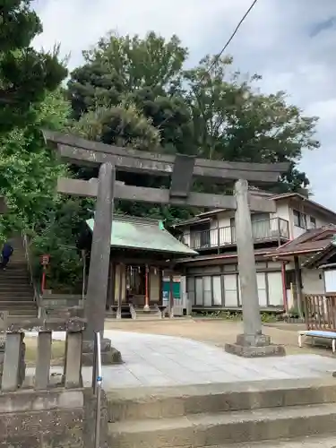 冨塚八幡宮の鳥居