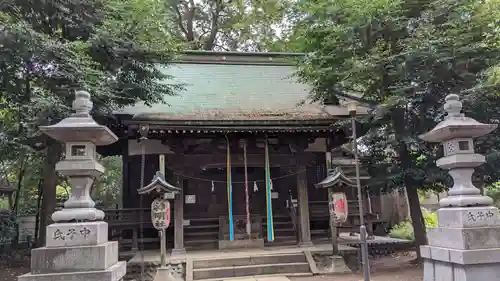上連雀神明社の本殿・本堂