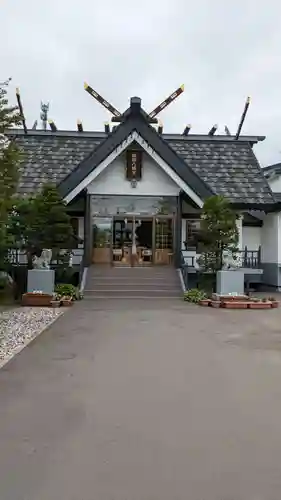 釧路八幡宮の本殿・本堂