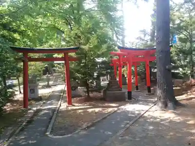 富良野神社の鳥居