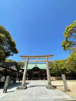 唐津神社の鳥居