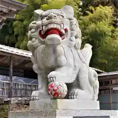 熊野本宮社の狛犬