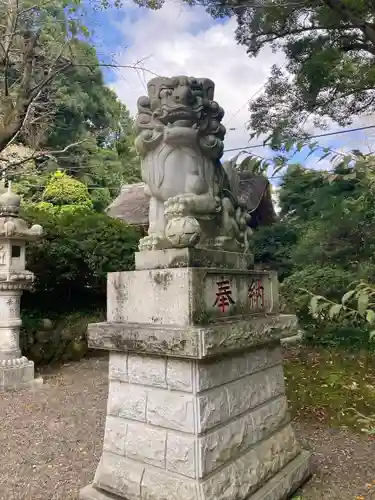 香取神宮の狛犬