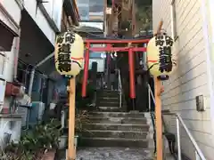 片町南町道祖神の鳥居