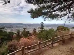 唐澤山神社の景色