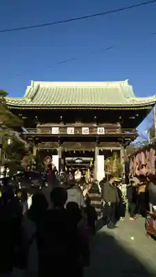 村松虚空蔵堂(日高寺)の山門・神門