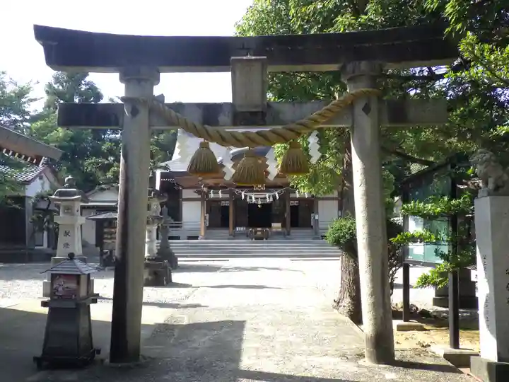 姉倉比賣神社の鳥居