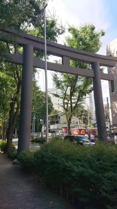 金王八幡宮の鳥居