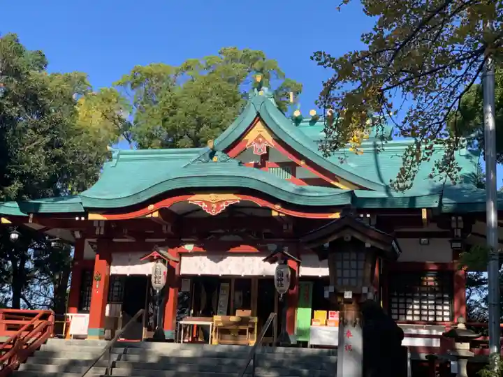 多摩川浅間神社の本殿・本堂