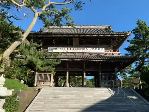 誕生寺の山門