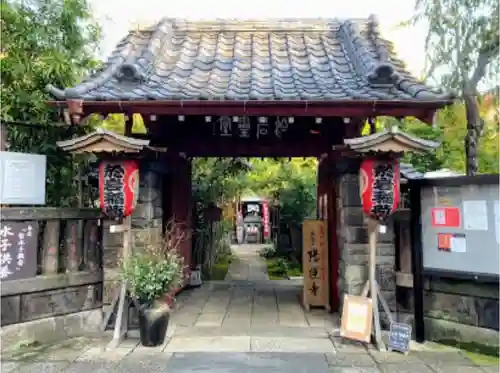 陽運寺の山門・神門