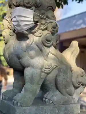 子之神社の狛犬