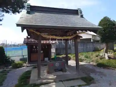 勝呂神社の手水舎