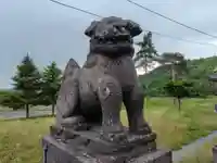 班渓神社の狛犬