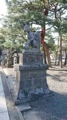 竹駒神社の狛犬