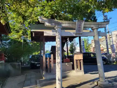 越谷香取神社の鳥居