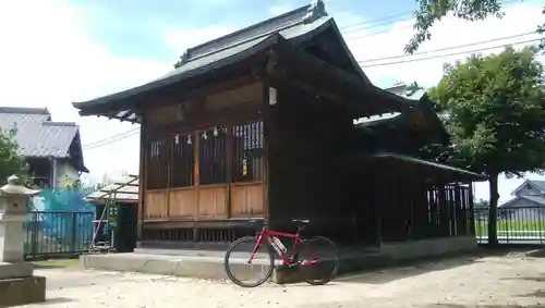 佐藤稲荷神社の本殿