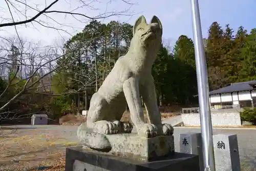 山津見神社の狛犬