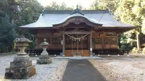 仁井田神社の本殿・本堂