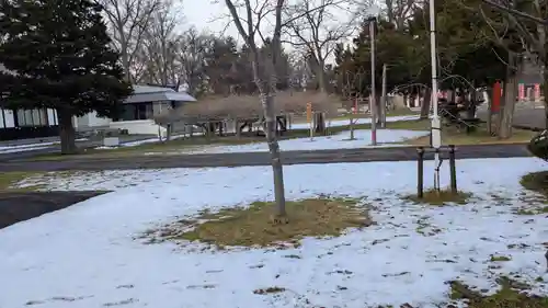 北海道護國神社の庭園