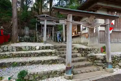 御髪神社の鳥居