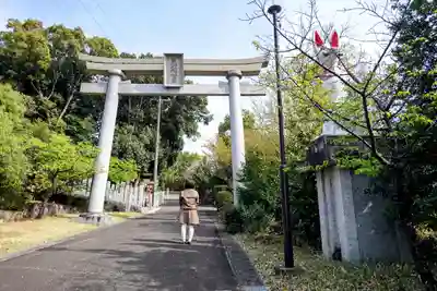 満福寺(三好稲荷閣)の鳥居