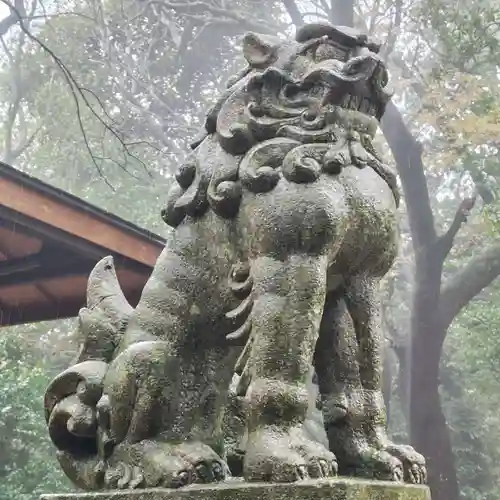 高天神社の狛犬