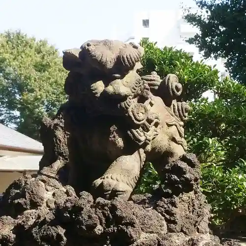 平塚神社の狛犬