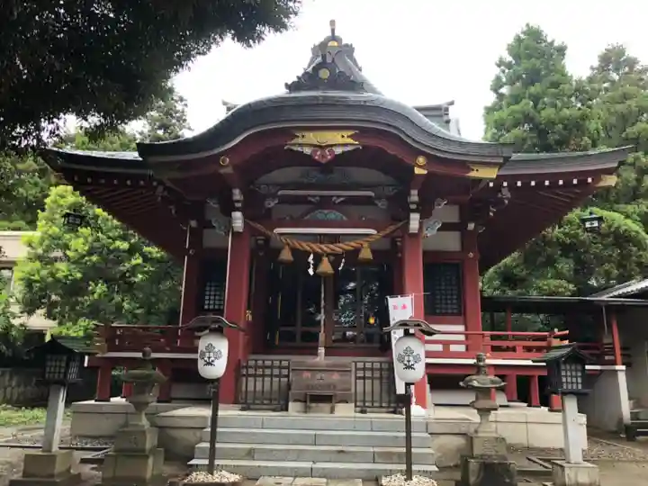 柏諏訪神社の本殿・本堂