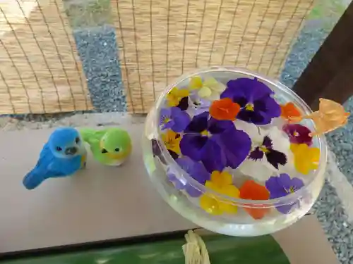 留辺蘂神社の手水舎