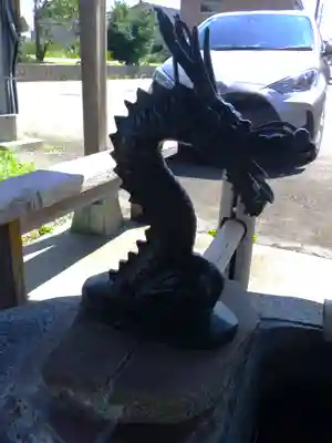 常磐神社の手水舎