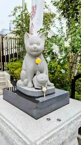 駒込妙義神社の狛犬